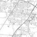 Grove City Ohio Map Print in Classic Style Zoomed In Close Up Showing Details