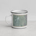 Left View Custom Guadalupe Mountains National Park Map Enamel Mug in Afternoon