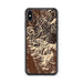 Custom Guadalupe Mountains National Park Map Phone Case in Ember