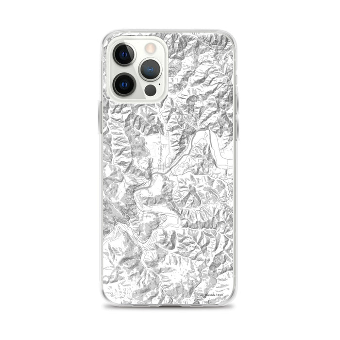 Custom Guerneville California Map iPhone 12 Pro Max Phone Case in Classic