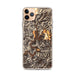 Custom Guerneville California Map Phone Case in Ember