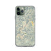 Custom Guerneville California Map Phone Case in Woodblock