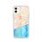 Custom Gulfport Mississippi Map Phone Case in Watercolor