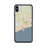 Custom Gulfport Mississippi Map Phone Case in Woodblock