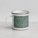 Left View Custom Hagerstown Maryland Map Enamel Mug in Afternoon