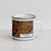 Right View Custom Hagerstown Maryland Map Enamel Mug in Ember