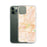 Custom Hagerstown Maryland Map Phone Case in Watercolor