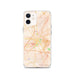Custom iPhone 12 Hagerstown Maryland Map Phone Case in Watercolor