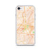 Custom iPhone SE Hagerstown Maryland Map Phone Case in Watercolor
