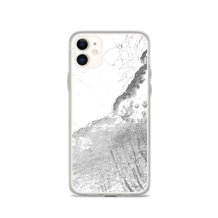 Custom Haleakala Hawaii Map Phone Case in Classic