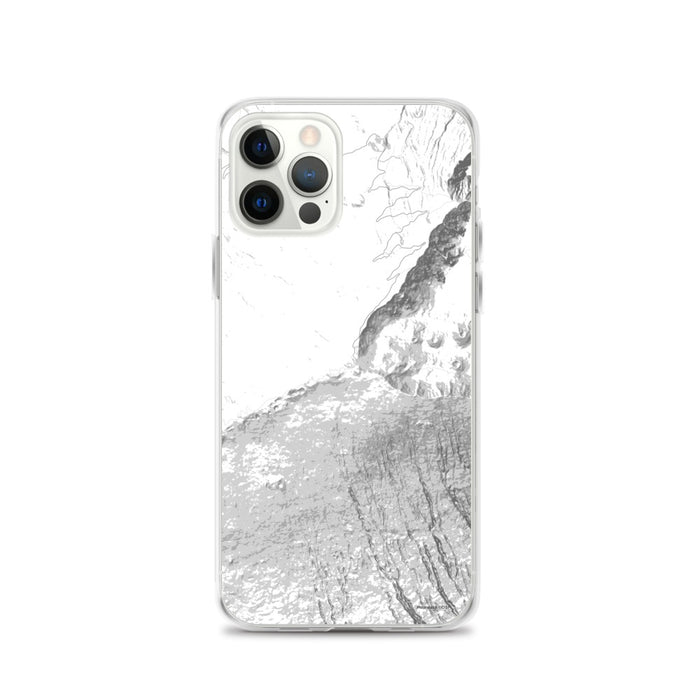 Custom Haleakala Hawaii Map iPhone 12 Pro Phone Case in Classic