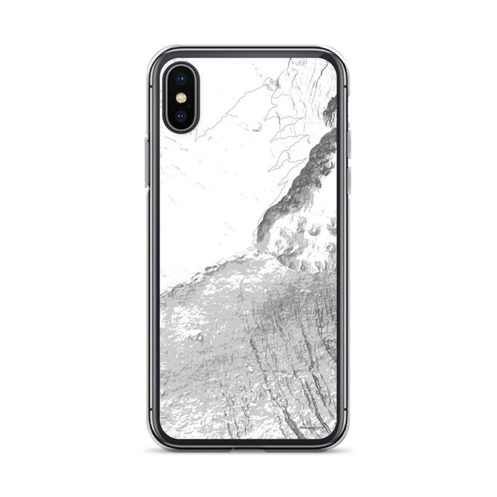 Custom Haleakala Hawaii Map Phone Case in Classic