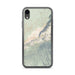 Custom Haleakala Hawaii Map Phone Case in Woodblock