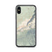 Custom Haleakala Hawaii Map Phone Case in Woodblock
