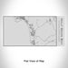 Rendered View of Half Moon Bay California Map Engraving on 17oz Stainless Steel Insulated Cola Bottle