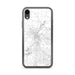 Custom Hamilton Ohio Map Phone Case in Classic