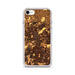 Custom Hamilton Ohio Map iPhone SE Phone Case in Ember