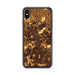 Custom Hamilton Ohio Map Phone Case in Ember