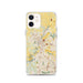 Custom Hamilton Ohio Map iPhone 12 Phone Case in Woodblock