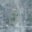 Hammond Louisiana Map Print in Afternoon Style Zoomed In Close Up Showing Details