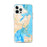 Custom Hampton Virginia Map iPhone 12 Pro Max Phone Case in Watercolor