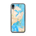 Custom Hampton Virginia Map Phone Case in Watercolor