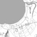 Hanalei Hawaii Map Print in Classic Style Zoomed In Close Up Showing Details