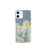 Custom Hanalei Hawaii Map iPhone 12 mini Phone Case in Woodblock