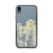 Custom Hanalei Hawaii Map Phone Case in Woodblock