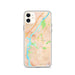 Custom Hanover New Hampshire Map Phone Case in Watercolor