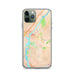 Custom Hanover New Hampshire Map Phone Case in Watercolor