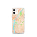 Custom Hanover New Hampshire Map iPhone 12 mini Phone Case in Watercolor
