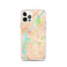 Custom Hanover New Hampshire Map iPhone 12 Pro Phone Case in Watercolor
