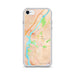 Custom Hanover New Hampshire Map Phone Case in Watercolor