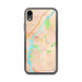 Custom Hanover New Hampshire Map Phone Case in Watercolor