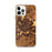 Custom Harlingen Texas Map iPhone 12 Pro Max Phone Case in Ember