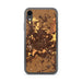 Custom Harlingen Texas Map Phone Case in Ember