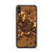 Custom Harlingen Texas Map Phone Case in Ember