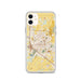 Custom Harlingen Texas Map Phone Case in Woodblock