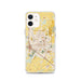 Custom Harlingen Texas Map iPhone 12 Phone Case in Woodblock