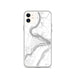 Custom iPhone 11 Harpers Ferry West Virginia Map Phone Case in Classic
