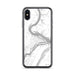 Custom iPhone X/XS Harpers Ferry West Virginia Map Phone Case in Classic