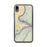 Custom iPhone XR Harpers Ferry West Virginia Map Phone Case in Woodblock