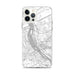Custom iPhone 12 Pro Max Harrisburg Pennsylvania Map Phone Case in Classic
