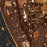 Harrisburg Pennsylvania Map Print in Ember Style Zoomed In Close Up Showing Details
