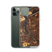 Custom Harrisburg Pennsylvania Map Phone Case in Ember