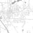 Harrisonville Missouri Map Print in Classic Style Zoomed In Close Up Showing Details