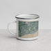 Left View Custom Harwich Massachusetts Map Enamel Mug in Afternoon