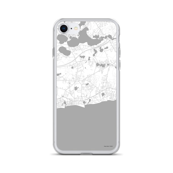 Custom Harwich Massachusetts Map iPhone SE Phone Case in Classic