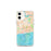 Custom Harwich Massachusetts Map iPhone 12 mini Phone Case in Watercolor